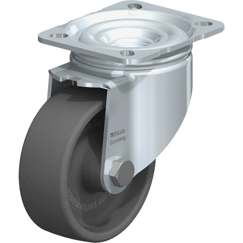 Blickle LIK-POHI 102G-1 Roulette, Pivotant, 4" (101,6 mm), Thermoplastique r&eacute;sistant &agrave; la chaleur, 