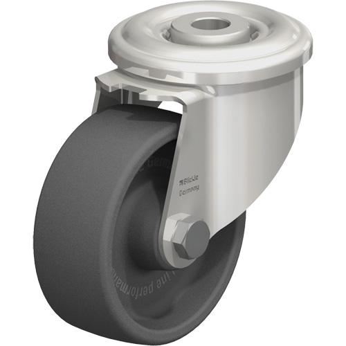 Blickle LIXR-POHI 81G Heat-Resistant Thermoplastic Caster, Swivel, 3-1/8" (79.375 mm) Dia., 330 lbs. (149.685 kg.) Capacity