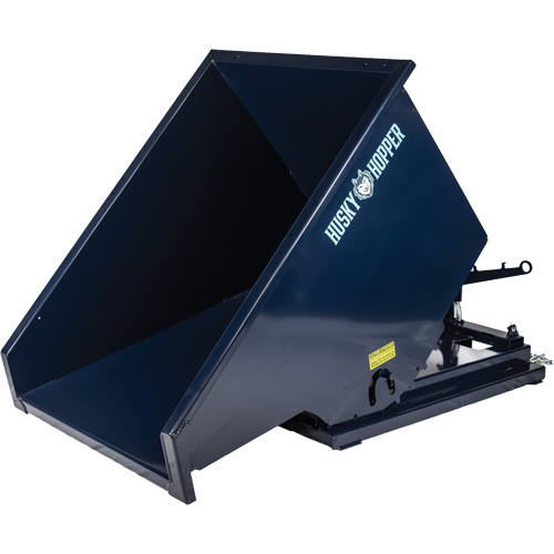 Husky Hoppers MN951 Self-Dumping Hopper, Steel, 1/2 cu.yd., Blue