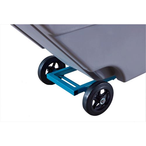 KLETON MN980 Chariot basculeur en acier, Poly&eacute;thyl&egrave;ne, 0,625 vg³, Capacit&eacute; de charge de 500 lb