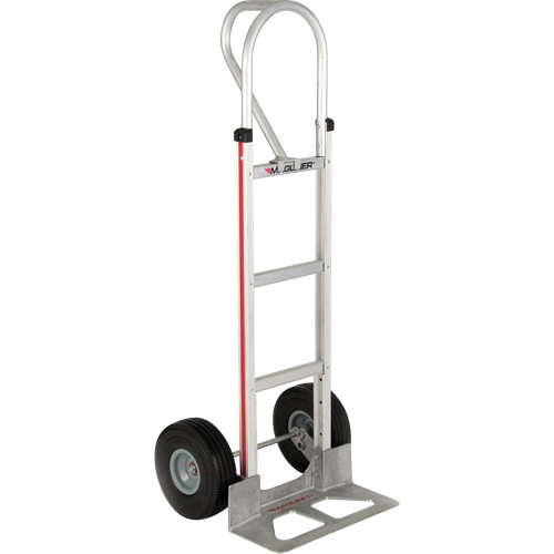 Magliner HMK15AUA4 Straight Back Hand Truck, P-Handle Handle, Aluminum, 52" Height, 500 lbs. Capacity