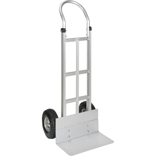 KLETON MO076 Diable d&eacute;mont&eacute;, Prise Continu, Aluminium, Hauteur de 49-5/8", Capacit&eacute; 500 lb