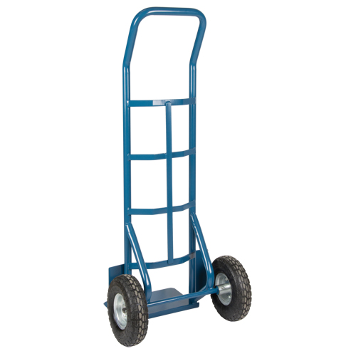 KLETON MO120 Heavy-Duty Hand Truck, Continuous Handle, Steel, 50" Height, 800 lbs. Capacity