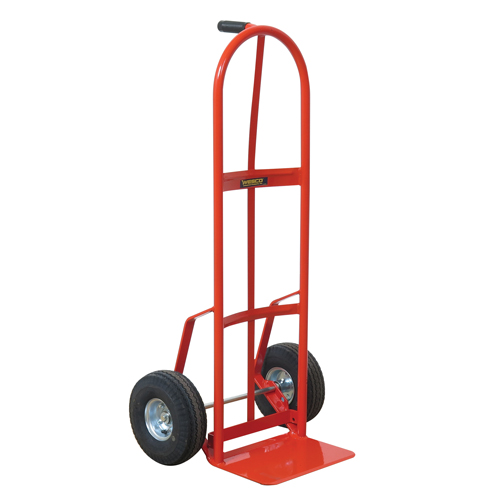 Wesco 210012 Industrial Duty Hand Truck - 126-P, Single Grip Handle, Steel, 46" Height, 700 lbs. Capacity