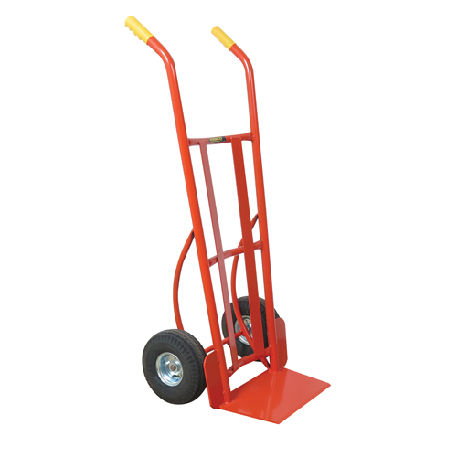 Wesco 210056 Diable robuste pour l'entrep&ocirc;t - TM-PB, Prise Double, Acier, Hauteur de 50-1/2", Capacit&eacute; 700 lb