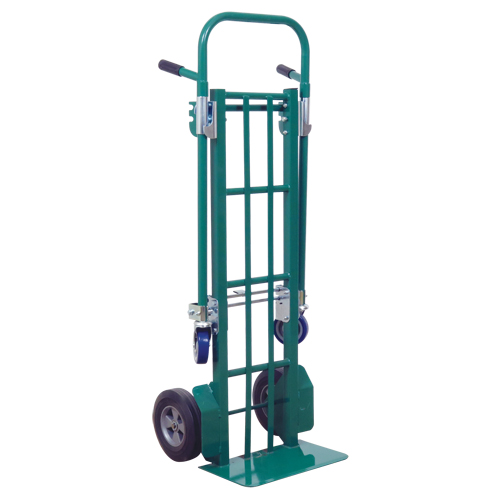 Wesco 210639 Greenline Economical Convertible Hand Truck - E-CON, Steel, 800 lbs. Capacity