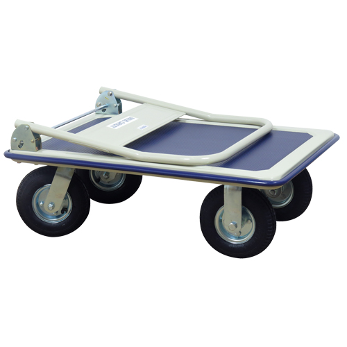 Wesco 272235 Chariot &agrave; plateforme avec poign&eacute;e pliante, Acier, 660 lb, 35" lo x 23" la, Hauteur 43,5"