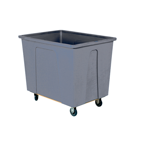 Wesco 272523 Box Truck, Polyethylene, 46" L x 34" W x 40" H, 25 cu. Ft. Volume, 600 lbs. Capacity