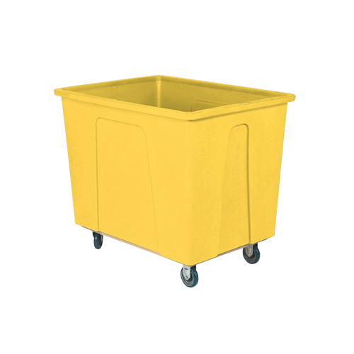 Wesco 272527 Box Truck, Polyethylene, 46" L x 34" W x 40" H, 25 cu. Ft. Volume, 600 lbs. Capacity