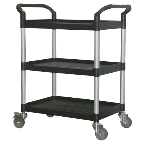 Gray Tools 97403B Chariot utilitaire, 3 tiers, 33-1/2" x 39-3/8" x 19", Capacit&eacute; 300 lb