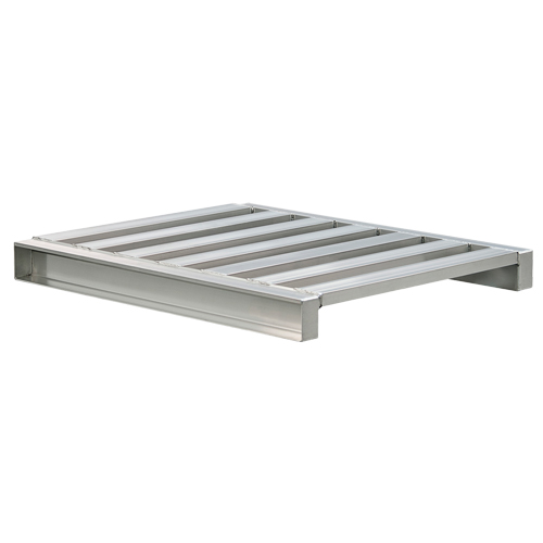 New Age Industrial 99557 Aluminum 2-Way Channel Pallet
