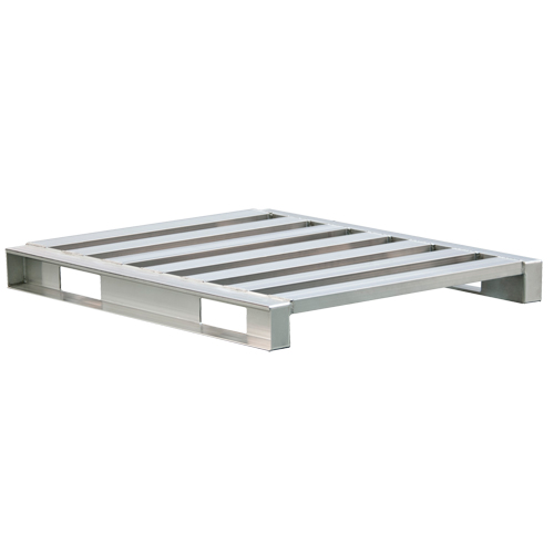 New Age Industrial 99387 Aluminum 4-Way Channel Pallet