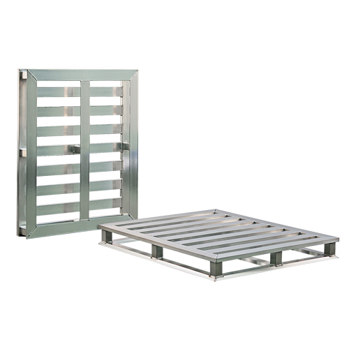 New Age Industrial 99613 Aluminum 4-Way Tube Frame Pallet