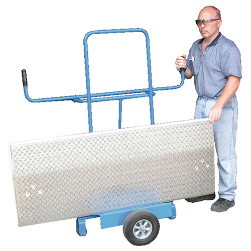 Vestil HT-PANEL Easy-Move Panel Cart, 50-5/16" x 27" x 58-3/8", 750 lbs. Capacity
