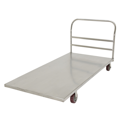 Vestil SSPT-3672 Platform Truck, 72" L x 36" W, 2000 lbs. Capacity, Polyurethane Casters