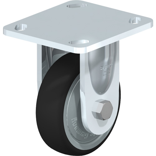 Blickle BKS-PATH 100KF-14 Roulette de haute qualit&eacute;, Fixe, 4" (101,6 mm), Polyur&eacute;thane thermoplastique, 440 lb (199,58 kg)