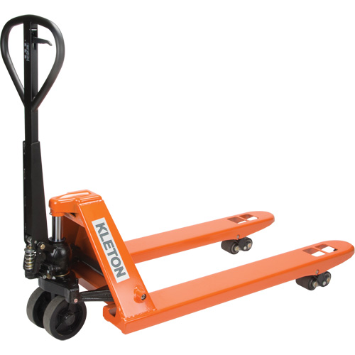 KLETON MO890 Transpalette manuel super robuste, Acier, 48" lo x 27" la, Capacit&eacute; 11000 lb