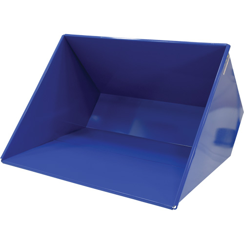Vestil D-300-HD Conteneur autobasculeur, Acier, 3 vg³, Bleu