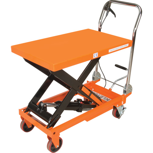 KLETON MP008 Hydraulic Scissor Lift Table, 32" L x 19-3/4" W, Steel, 1100 lbs. Capacity