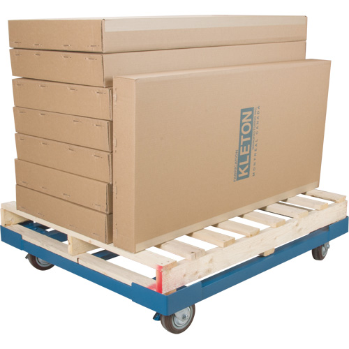 KLETON MP044 Pallet Dolly, 48.5" W x 43" D x 8" H, 3000 lbs. Capacity