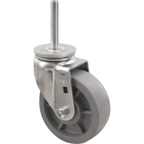 Algood SE6553-3/4-10X4-UG-RB Emaxx Envirothane Caster, Swivel, 5" (127 mm) Dia., 1000 lbs. (453.6 kg.) Capacity