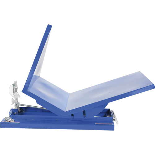 Vestil D-NS-100-LD Open Sided Hopper, Steel, 1 cu.yd., Blue