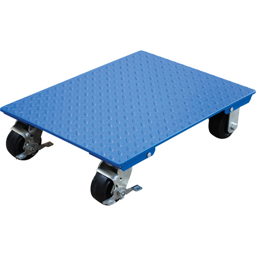 Vestil VPLDO/S-2430 Steel Plate Dolly, 24" W x 30" D x 6" H, 1200 lbs. Capacity