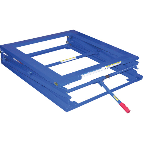 Vestil PS-4045 Adjustable Pallet Stand, 42-1/2" L x 40" W, 5000 lbs. Cap.