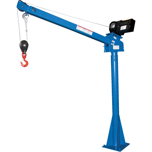 Vestil WTJ-20-4-DC Power Lift Jib Crane