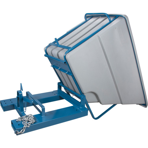 KLETON MP156 Conteneurs autobasculeurs, Poly&eacute;thyl&egrave;ne, 1-1/10 vg(3), Gris