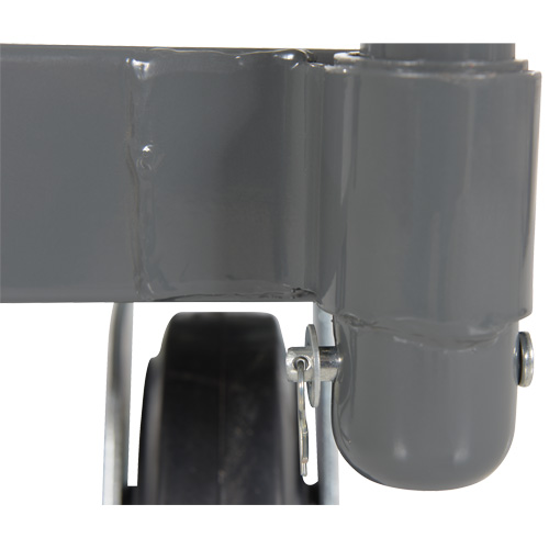 Vestil ECSPT-2448 Chariot &agrave; plateforme, 48" lo x 24" la x Capacit&eacute; 2000 lb, Roues en Caoutchouc
