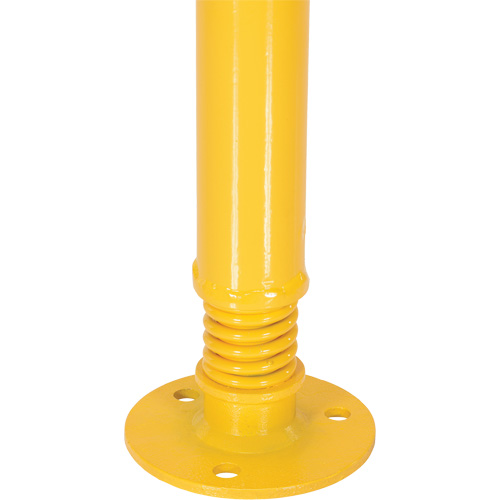 Vestil SPBOL-42 Borne de protection &agrave; ressort, Acier, 42" h x 2-1/8" la, Jaune