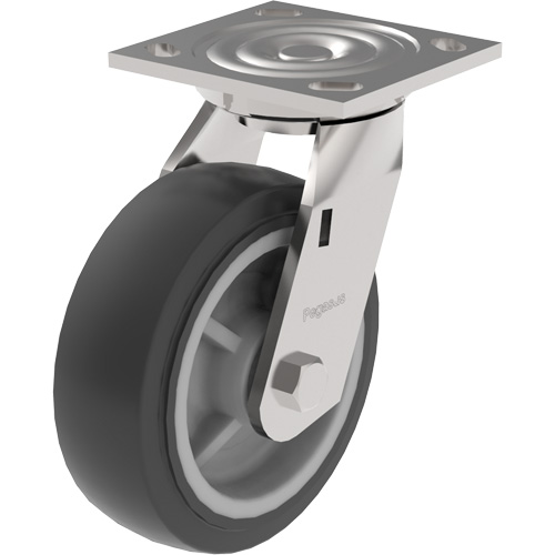 Blickle P21S-PB040R-14 21 Series Medium-Duty Caster, Swivel, 4" (101.6 mm), Polypropylene, 500 lbs. (227 kg.)