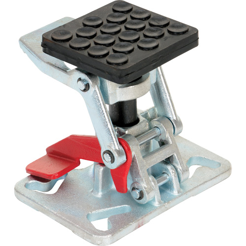 Vestil FL-ADJ-46 Heavy-Duty Adjustable Height Floor Lock, 8" Extended Height, 5-1/2" Retracted Height, Steel