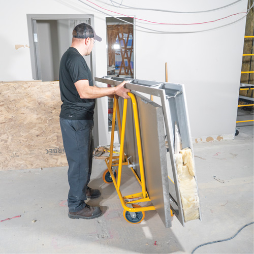 Metaltech I-BMD3131YGR 3000 Series Wall Hauler Drywall Cart