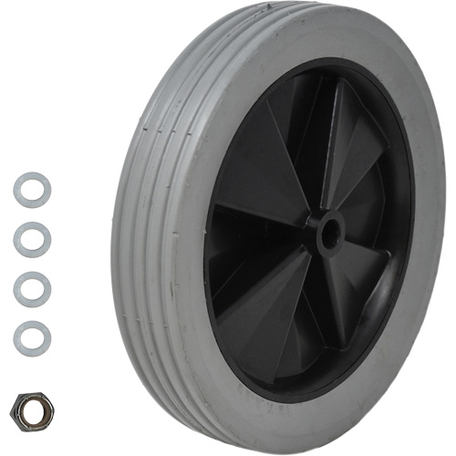 Rubbermaid Specialmade FG1011L10000 Roue pour chariot &agrave; bascule