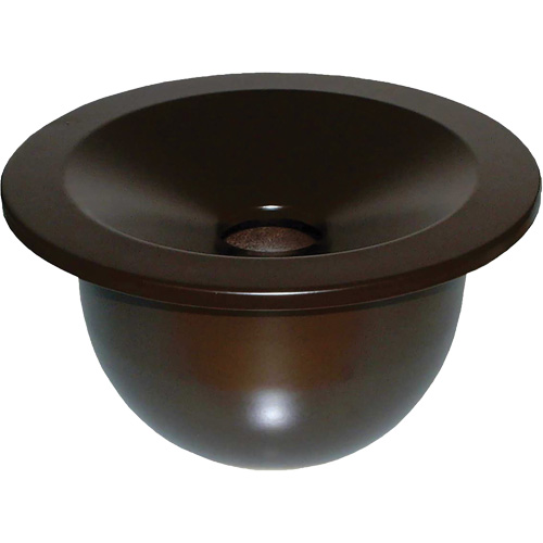 Rubbermaid Specialmade FG3975M3SBLE Landmark Series&reg; Container Ash Tray for Dome Top