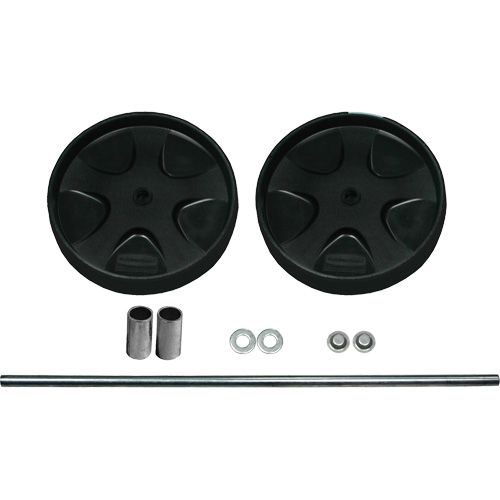Rubbermaid Specialmade FG6173L90000 Janitor Cart Wheel & Axle Kit