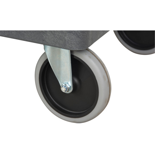 KLETON MP640 Utility Service Cart, 2 Tiers, 16-1/2" x 32-1/2" x 34-1/2", 550 lbs. Capacity