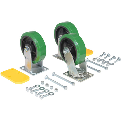 Vestil H-CK3-C12C H Series Self-Dumping Hopper Caster Kit