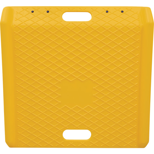 KLETON MP740 Rampe de trottoir portable en poly pour diable, Capacit&eacute; de 1000 lb, 27" la x 27" lo