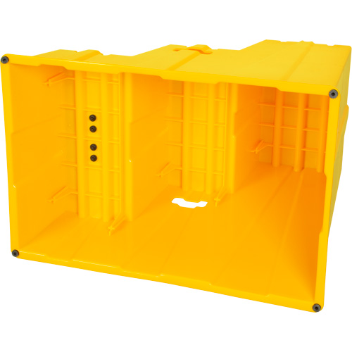 KLETON MP772 Industrial Step Stool, 3 Steps, 34-13/16" x 22-7/16" x 28-1/2" High