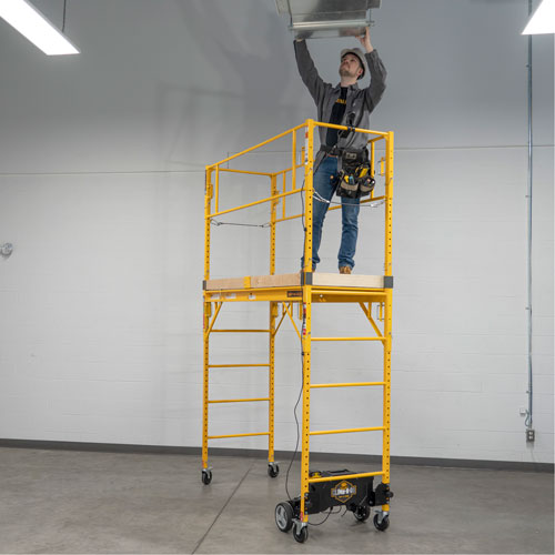 Metaltech I-CNG Syst&egrave;me de motorisation pour &eacute;chafaudage Climb-N-Go