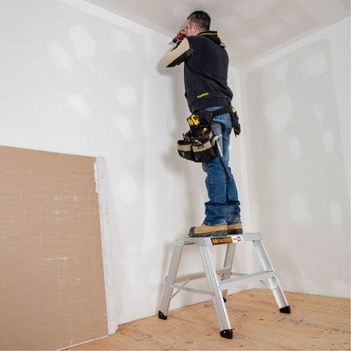 Metaltech E-PWS7000AL Portable Work-Stand Saw Horse, Aluminum Frame, 12-1/4" D x 24" H