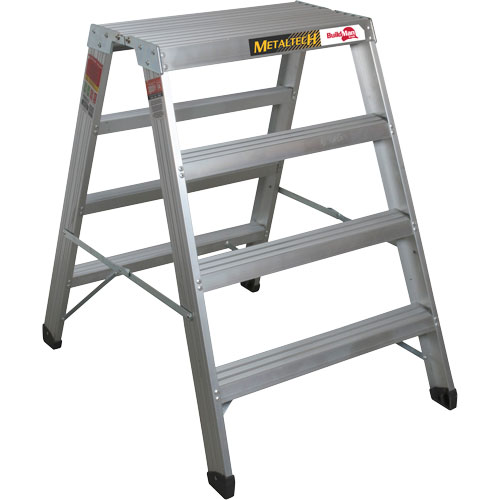 Metaltech E-PWS7200AL Poste de travail chevalet de sciage portatif, Cadre Aluminium, 12-1/4" p x 48" h