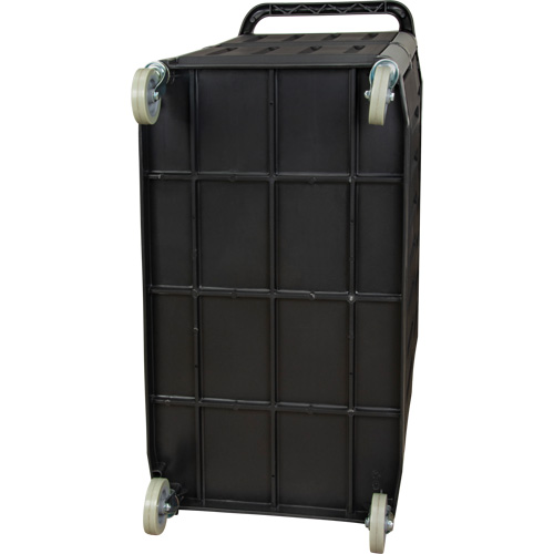 KLETON MP995 Utility Cart, 3 Tiers, 19-3/4" x 37-1/2" x 40-1/4", 250 lbs. Capacity