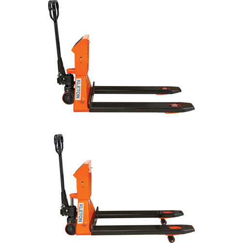 KLETON MQ041 Transpalette &agrave; balance num&eacute;rique, 44,5" lo x 27,75" la, Capacit&eacute; de 4400 lb