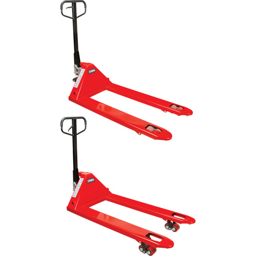 KLETON MQ053 Manual Pallet Truck, Steel, 48" L x 27" W, 5500 lbs. Capacity