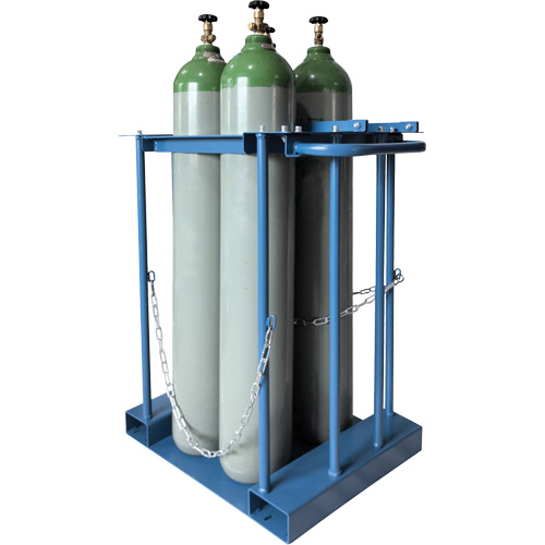 KLETON MQ095 Support de rangement pour 4 cylindres pour chariot &eacute;l&eacute;vateur