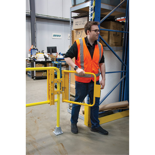 KLETON MQ126 Barri&egrave;re &agrave; bascule de s&eacute;curit&eacute;, 21" h x 24" - 40" la